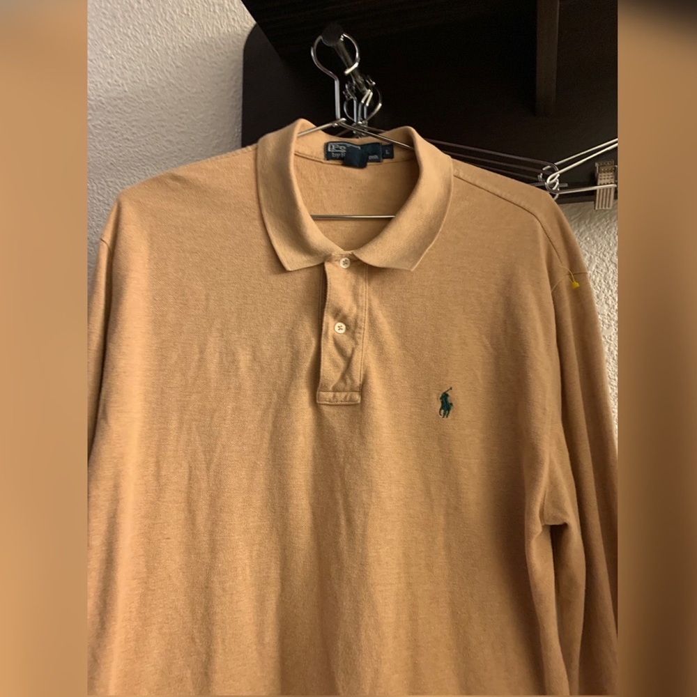 Polo Ralph Lauren- Mens Collared Long Sleeve Shirt